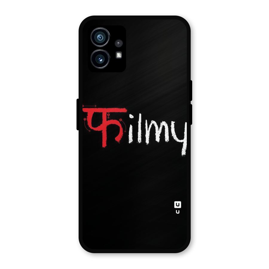 Filmy Metal Back Case for Nothing Phone 1