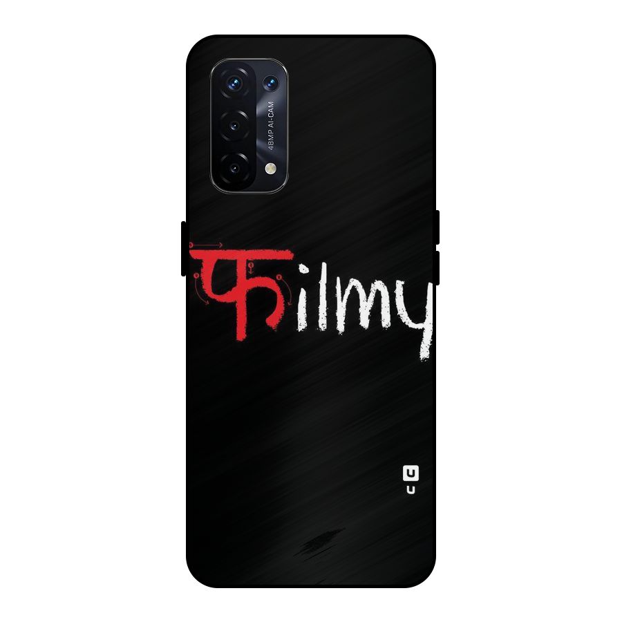 Filmy Metal Back Case for Oppo A74 5G