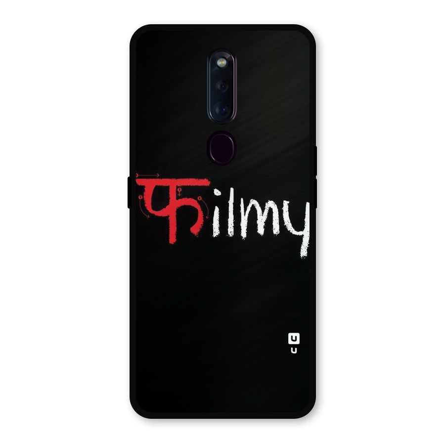 Filmy Metal Back Case for Oppo F11 Pro