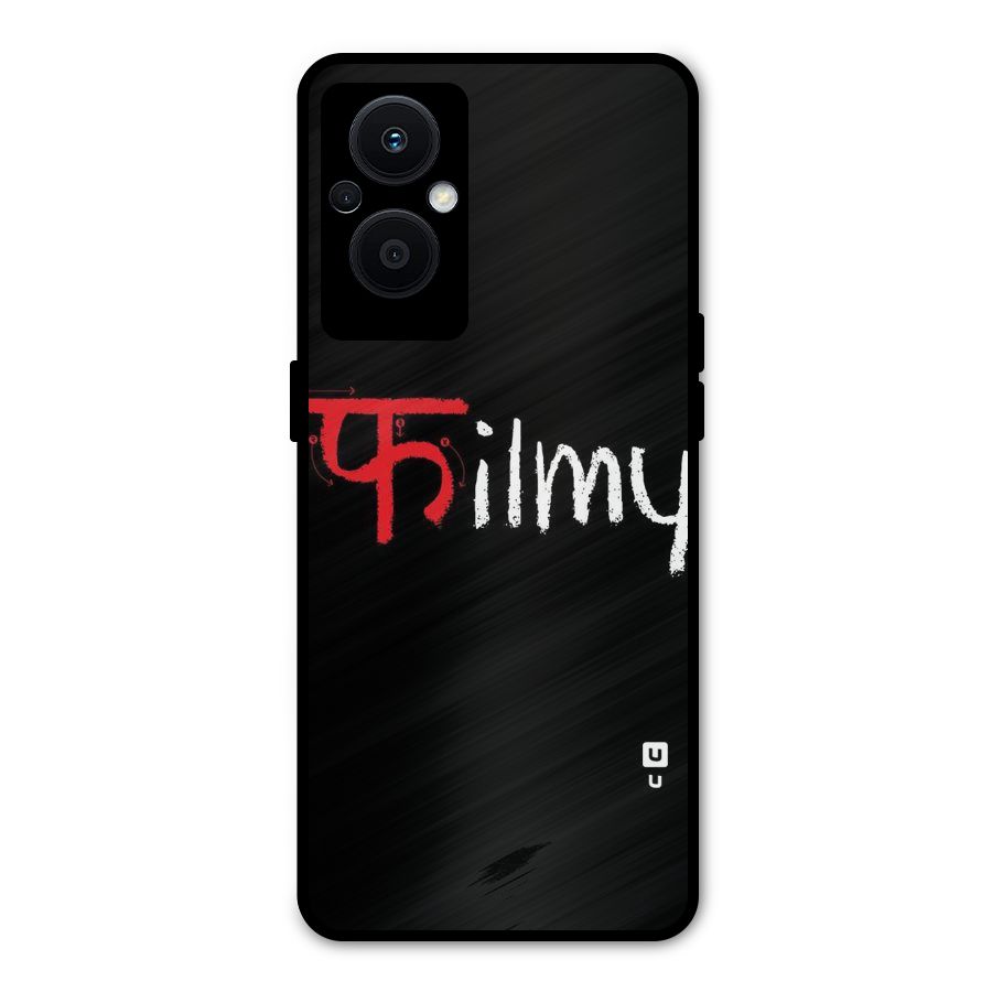 Filmy Metal Back Case for Oppo F21 Pro 5G