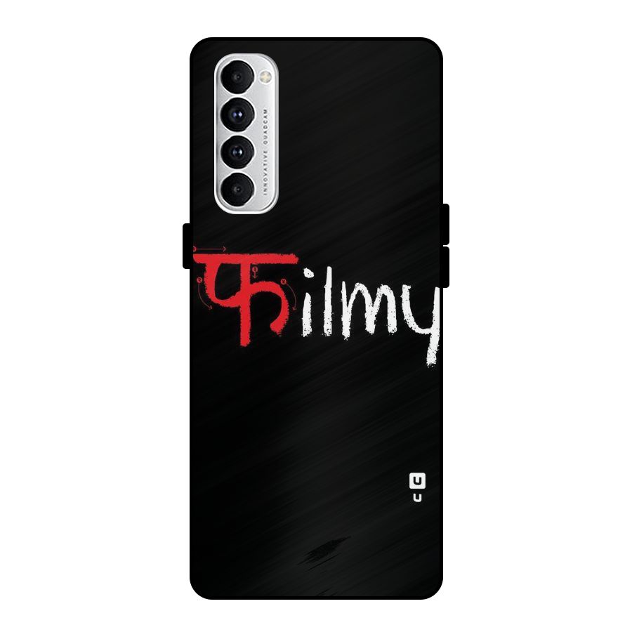 Filmy Metal Back Case for Oppo Reno4 Pro