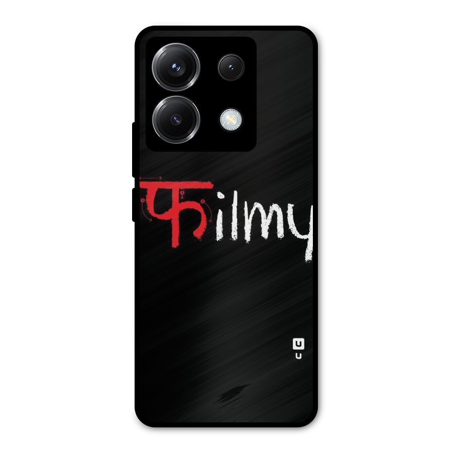 Filmy Metal Back Case for Poco X6