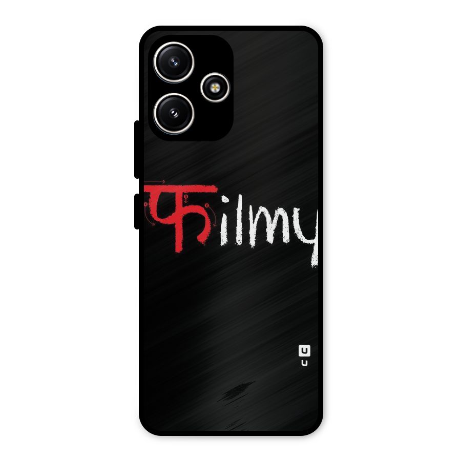Filmy Metal Back Case for Redmi 12 5G