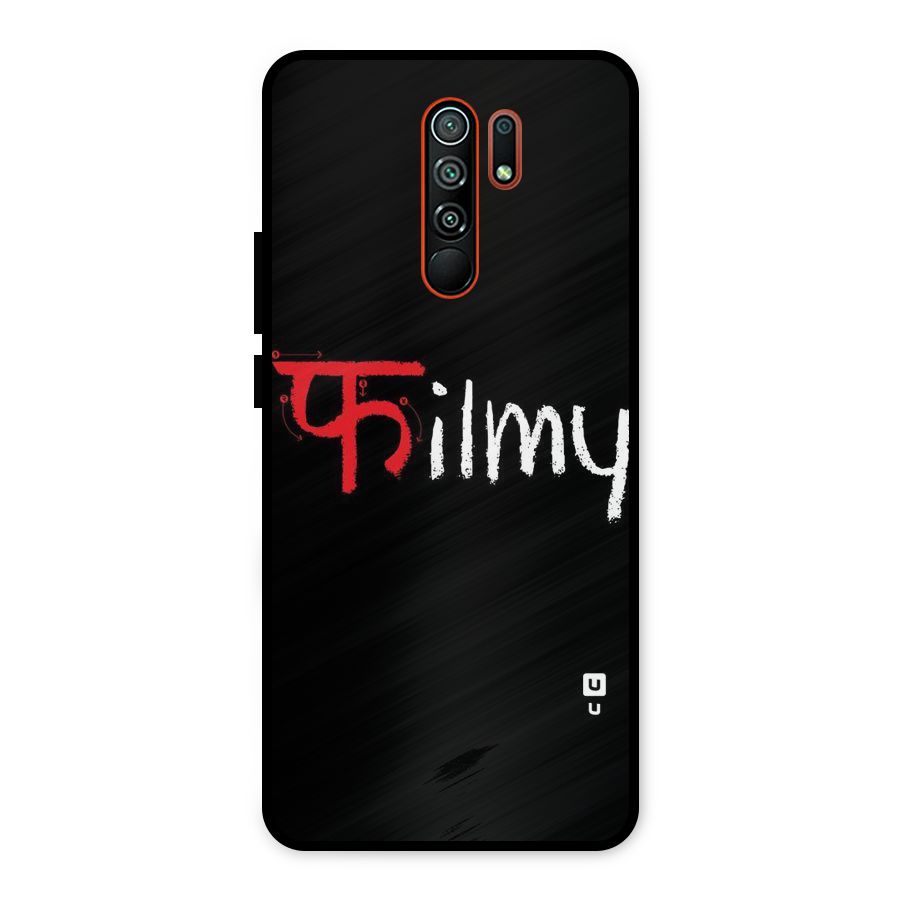 Filmy Metal Back Case for Redmi 9 Prime