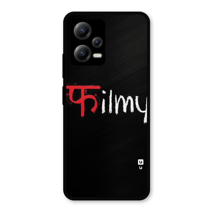 Filmy Metal Back Case for Redmi Note 12 5G