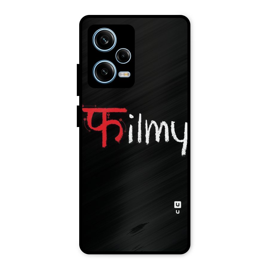 Filmy Metal Back Case for Redmi Note 12 Pro