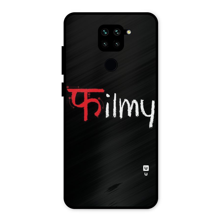 Filmy Metal Back Case for Redmi Note 9