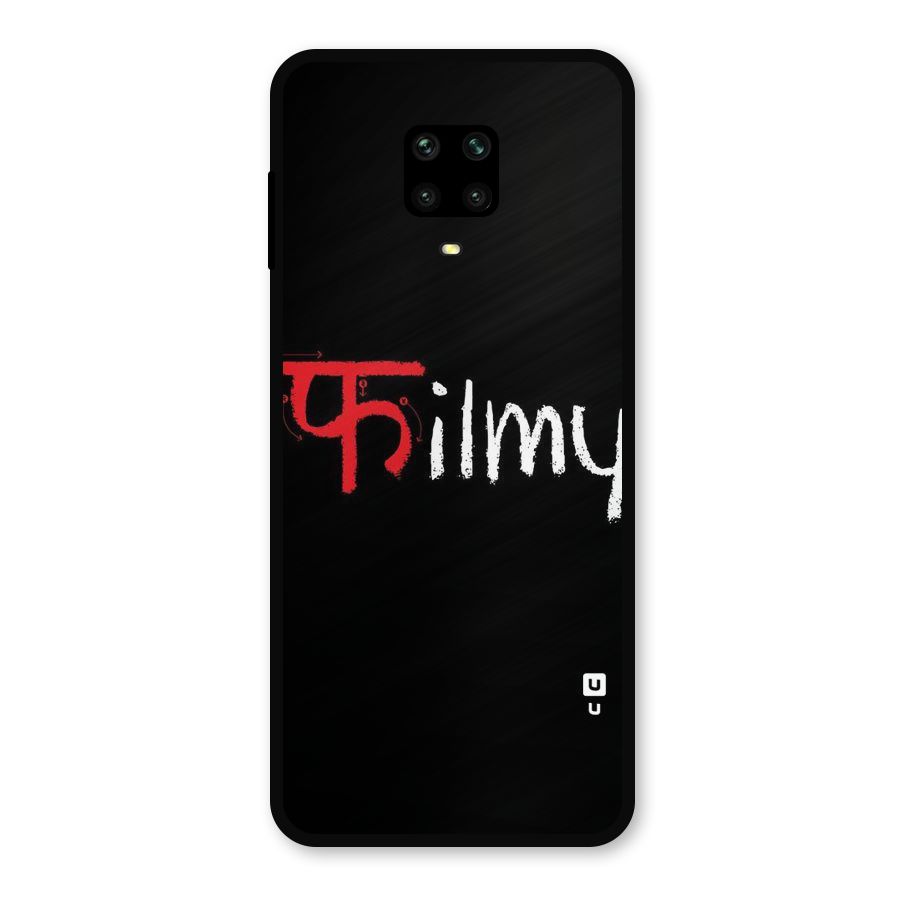 Filmy Metal Back Case for Redmi Note 9 Pro Max