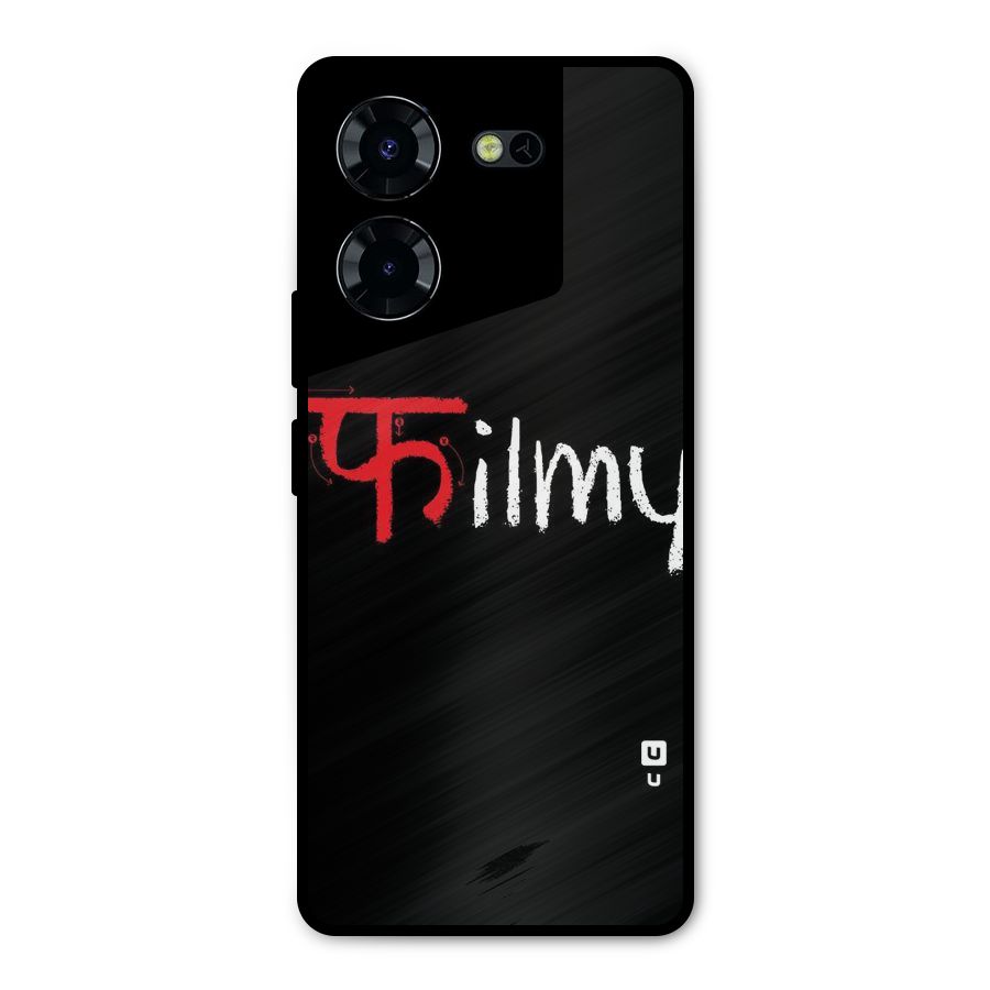 Filmy Metal Back Case for Tecno Pova 5 Pro 5G
