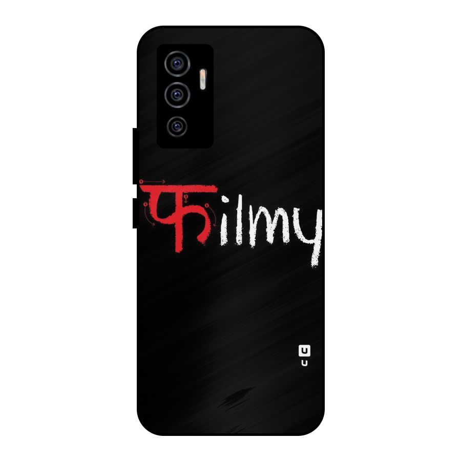 Filmy Metal Back Case for Vivo V23e