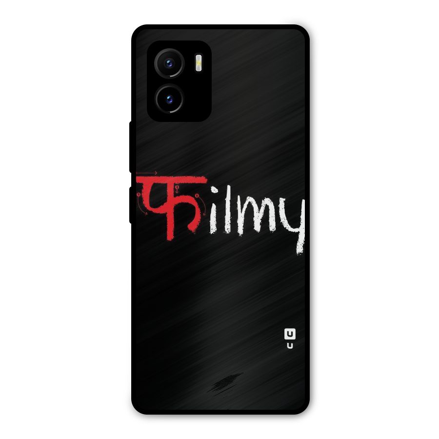 Filmy Metal Back Case for Vivo Y15s