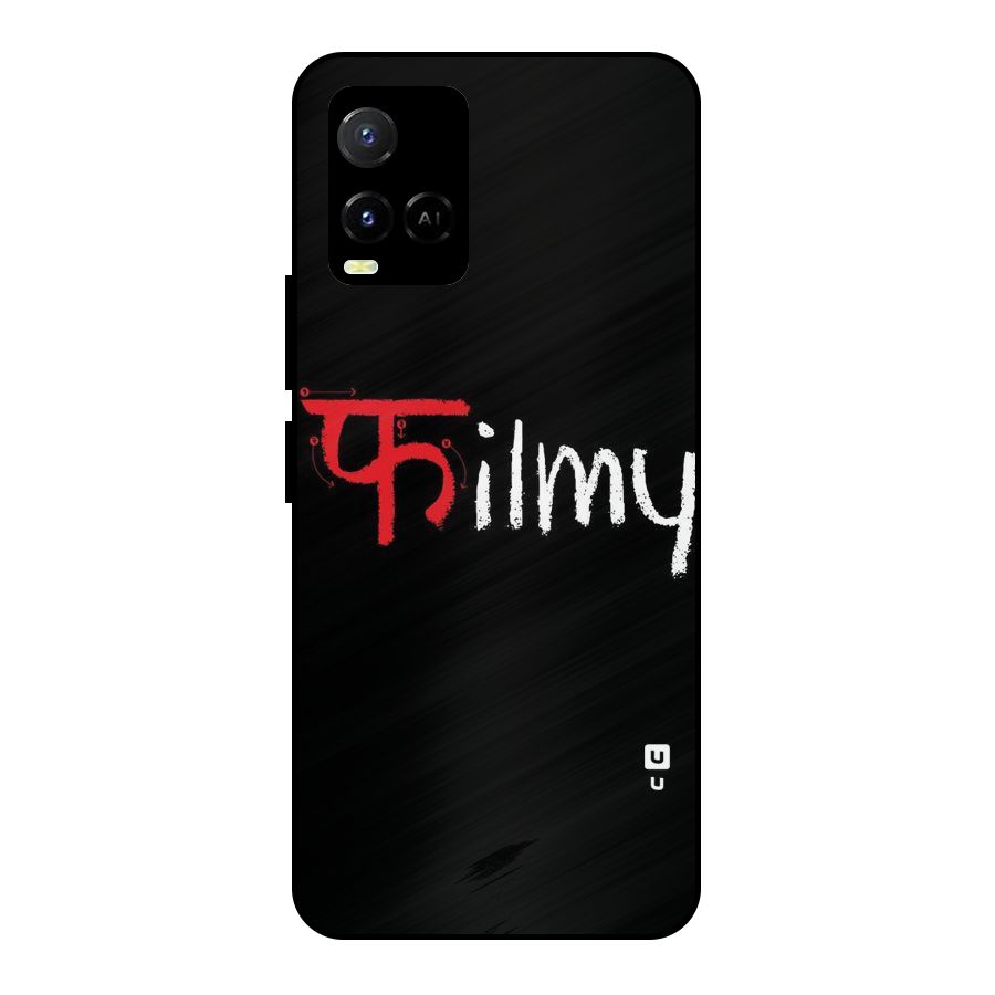 Filmy Metal Back Case for Vivo Y21