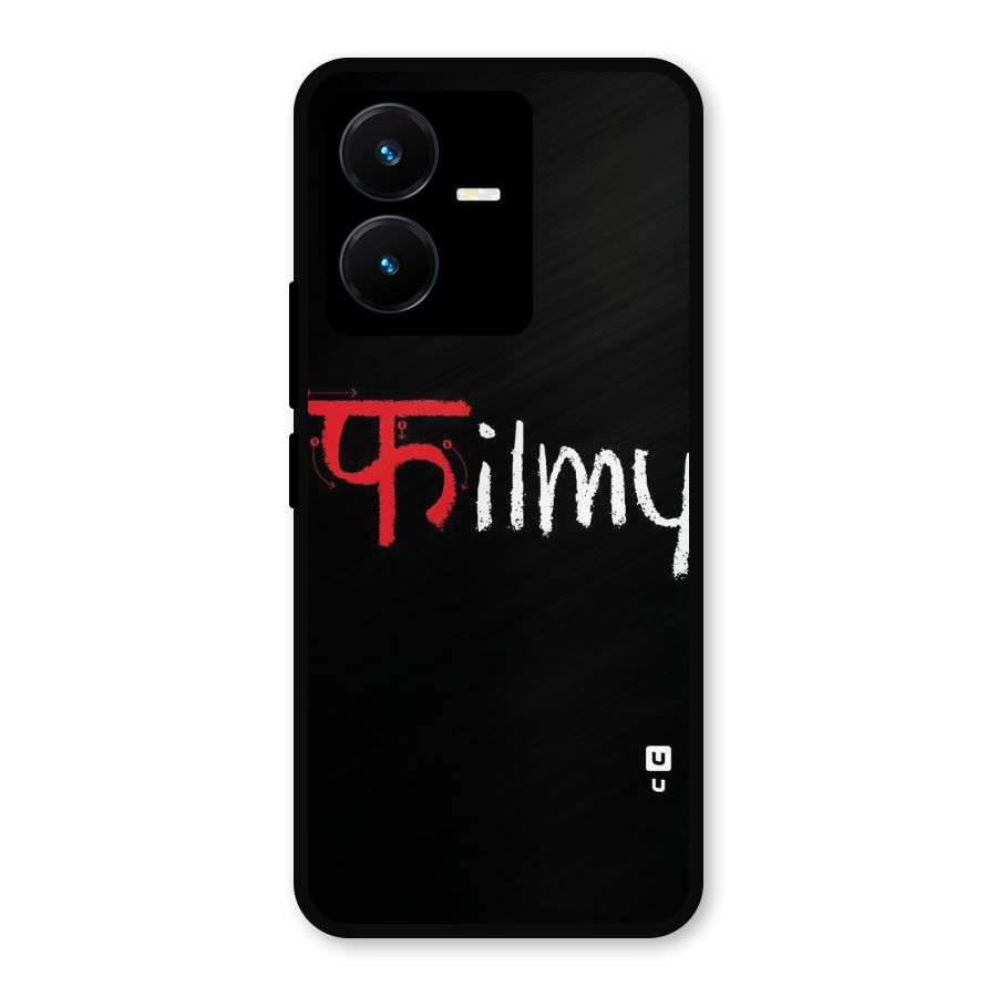 Filmy Metal Back Case for Vivo Y22