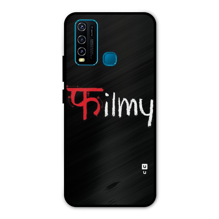 Filmy Metal Back Case for Vivo Y30