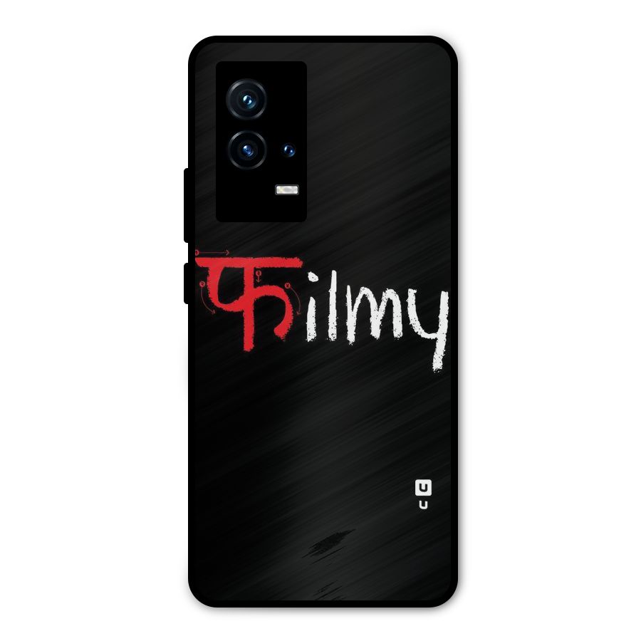 Filmy Metal Back Case for iQOO 9 5G