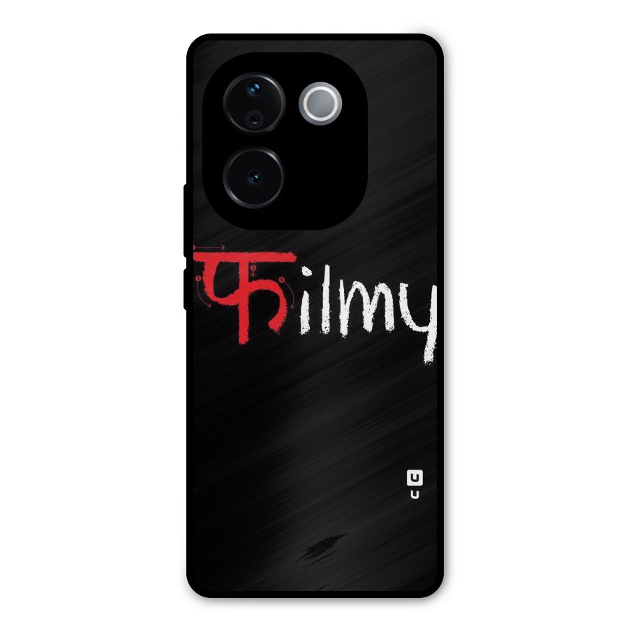 Filmy Metal Back Case for iQOO Z9s Pro