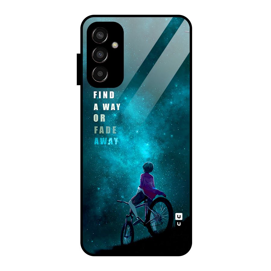 Find Your Way Glass Back Case for Galaxy F13
