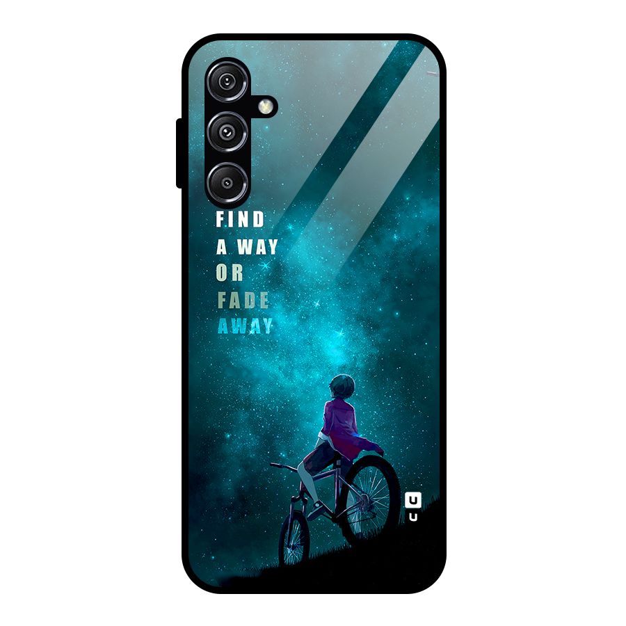 Find Your Way Glass Back Case for Galaxy M34 5G