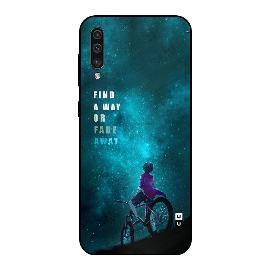 Find Your Way Metal Back Case for Galaxy A30s
