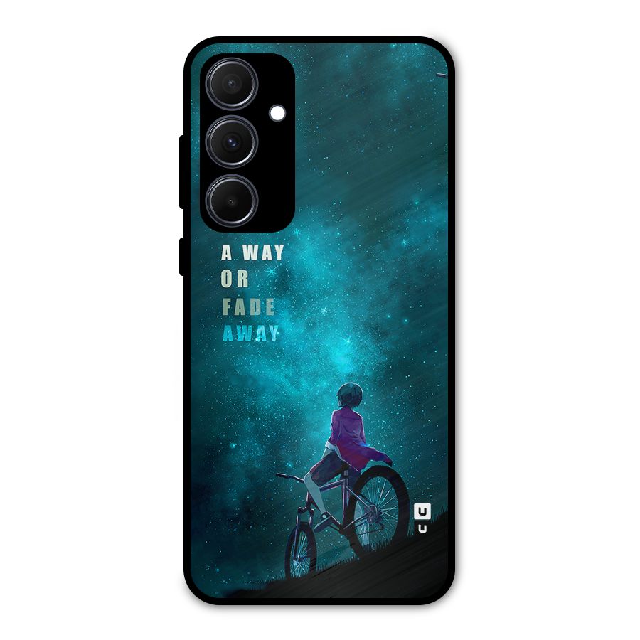 Find Your Way Metal Back Case for Galaxy A35