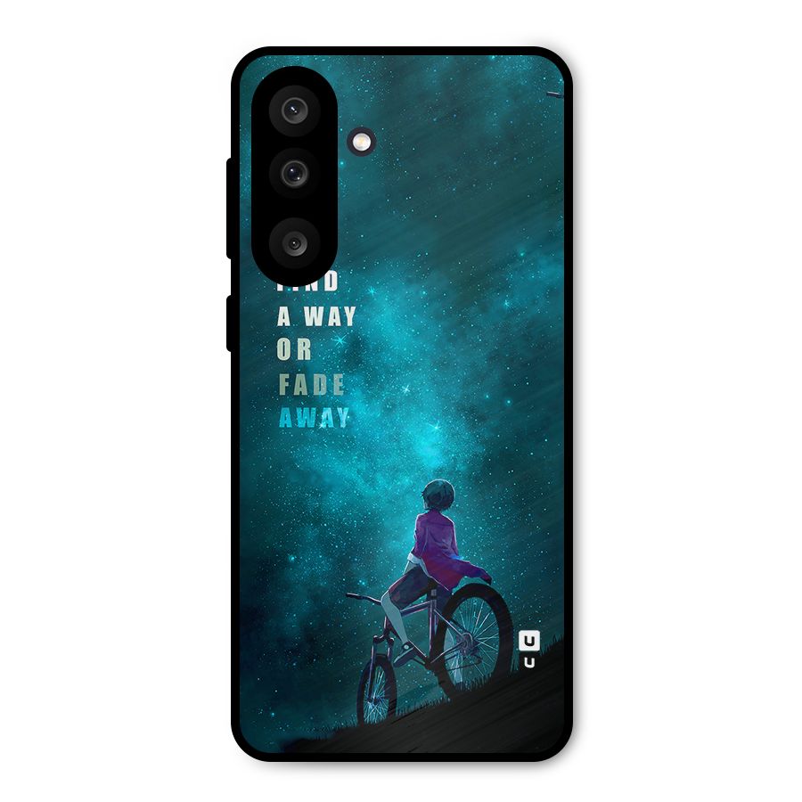 Find Your Way Metal Back Case for Galaxy F56