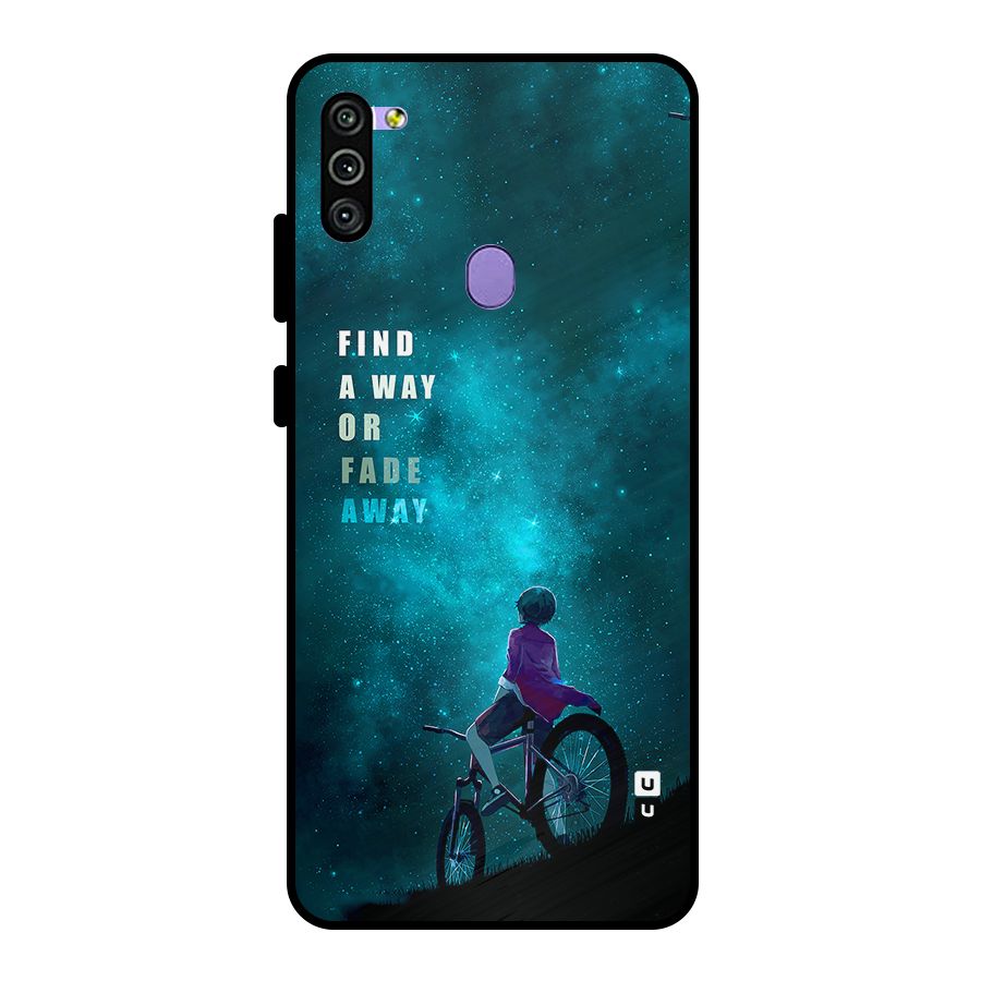 Find Your Way Metal Back Case for Galaxy M11