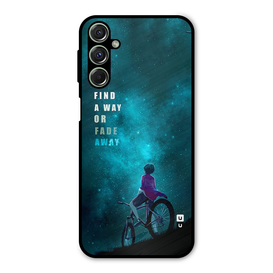 Find Your Way Metal Back Case for Galaxy M34