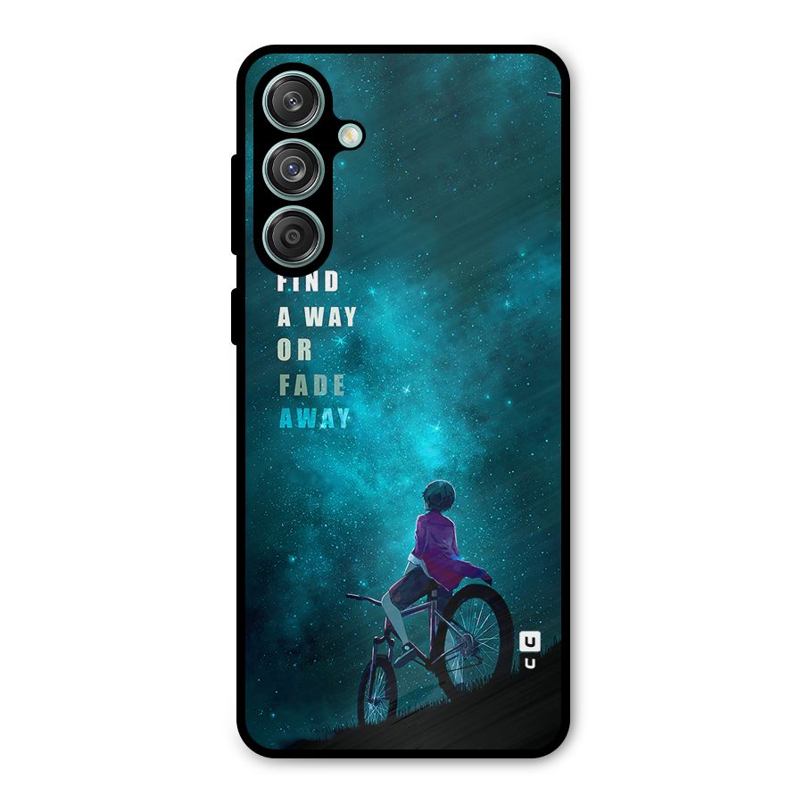 Find Your Way Metal Back Case for Galaxy M55 5G