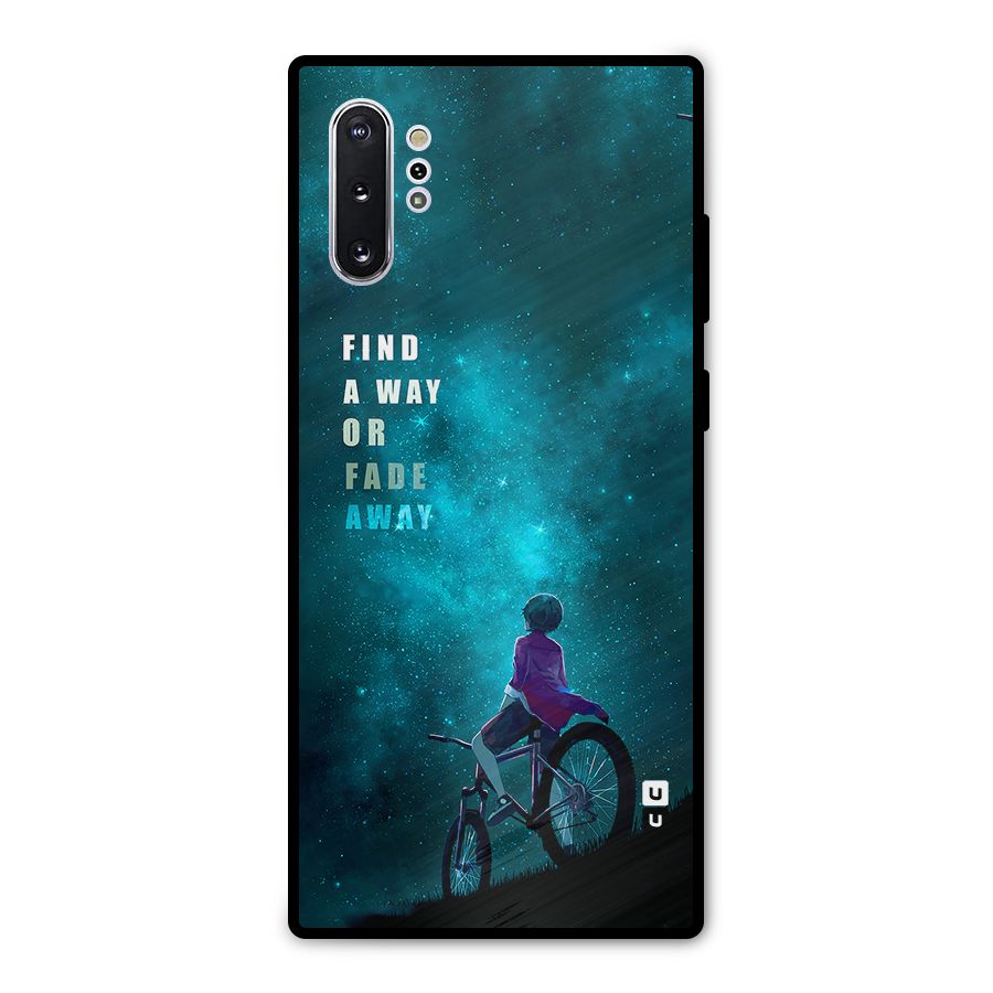 Find Your Way Metal Back Case for Galaxy Note 10 Plus
