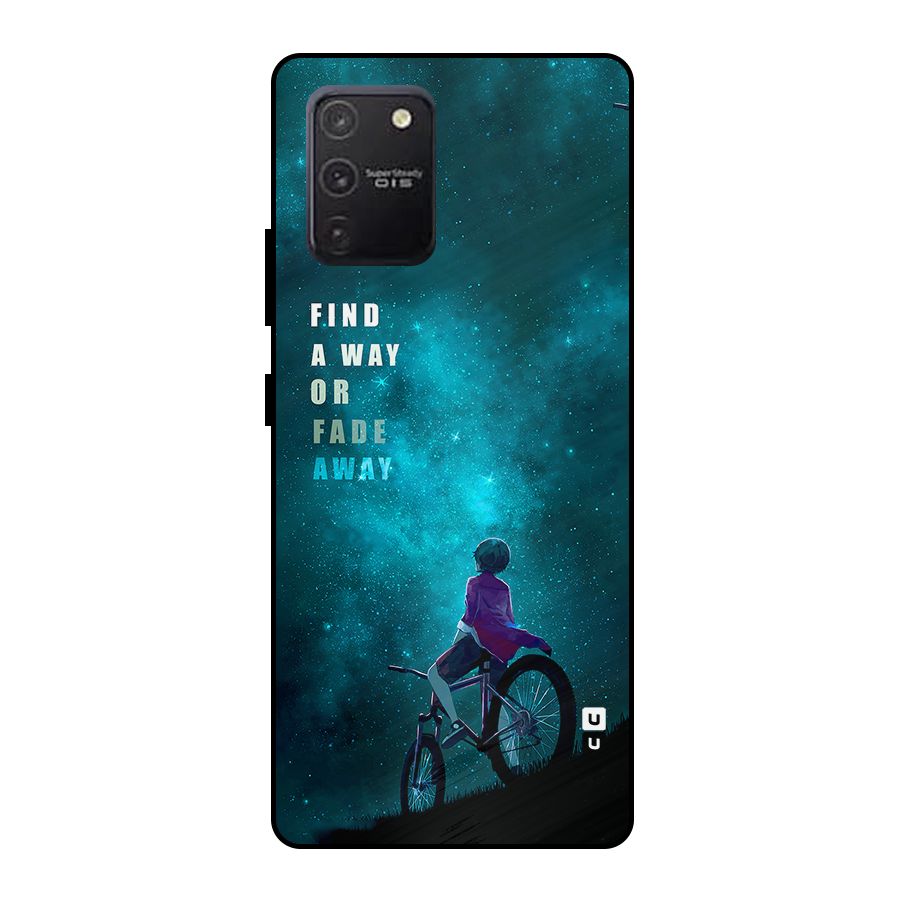 Find Your Way Metal Back Case for Galaxy S10 Lite