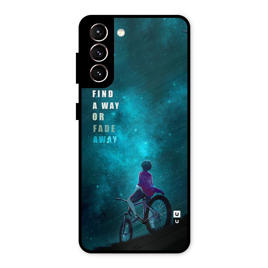 Find Your Way Metal Back Case for Galaxy S21 5G