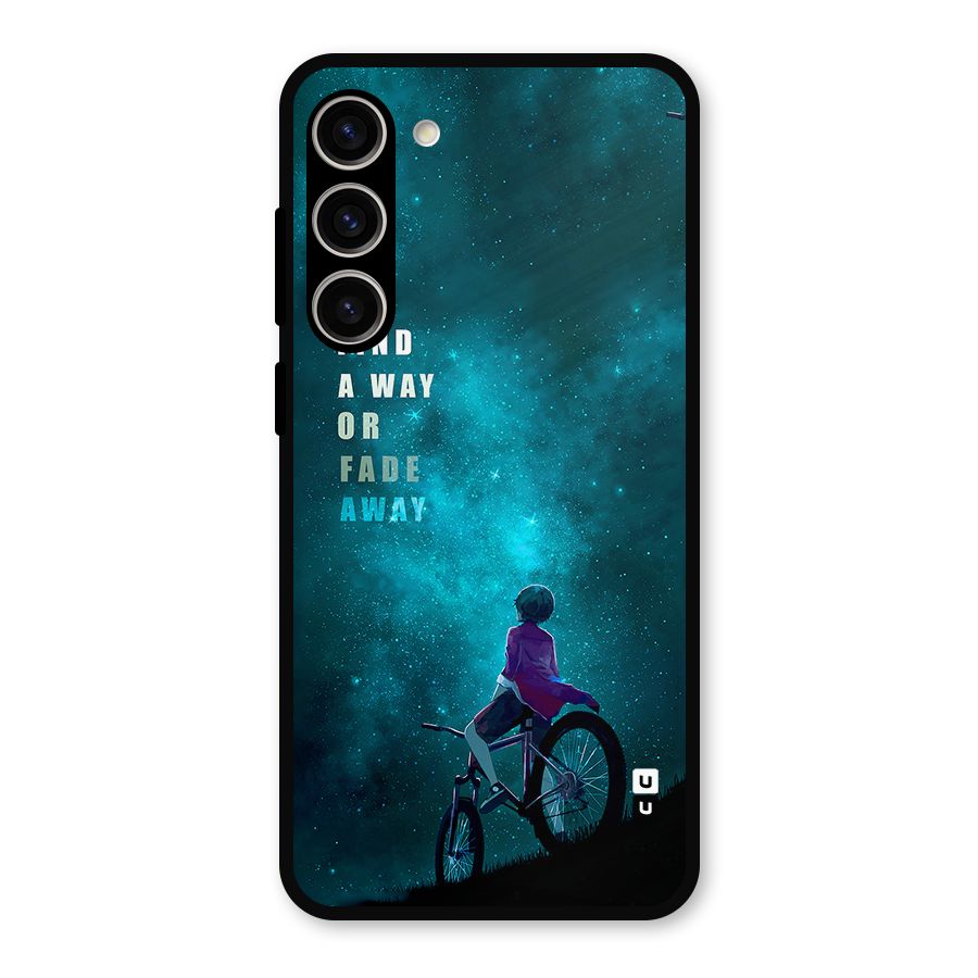 Find Your Way Metal Back Case for Galaxy S23 Plus