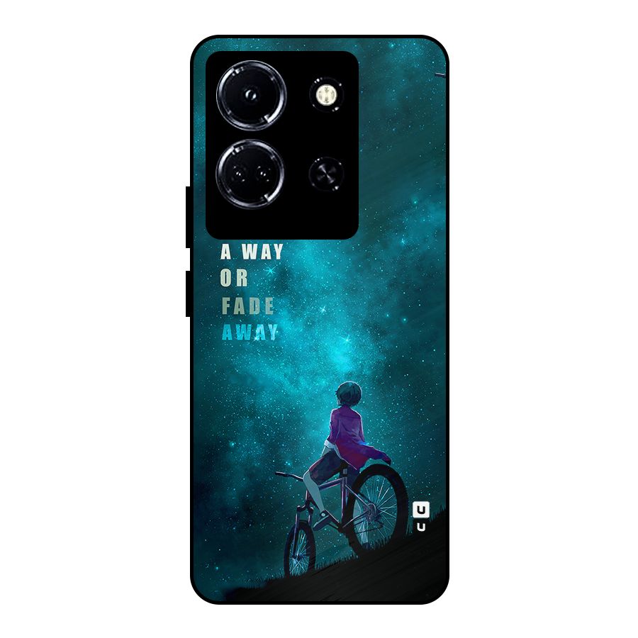 Find Your Way Metal Back Case for Infinix Note 30 5G