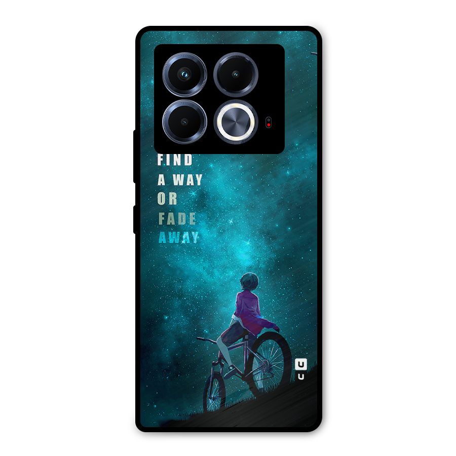 Find Your Way Metal Back Case for Infinix Note 40 5G
