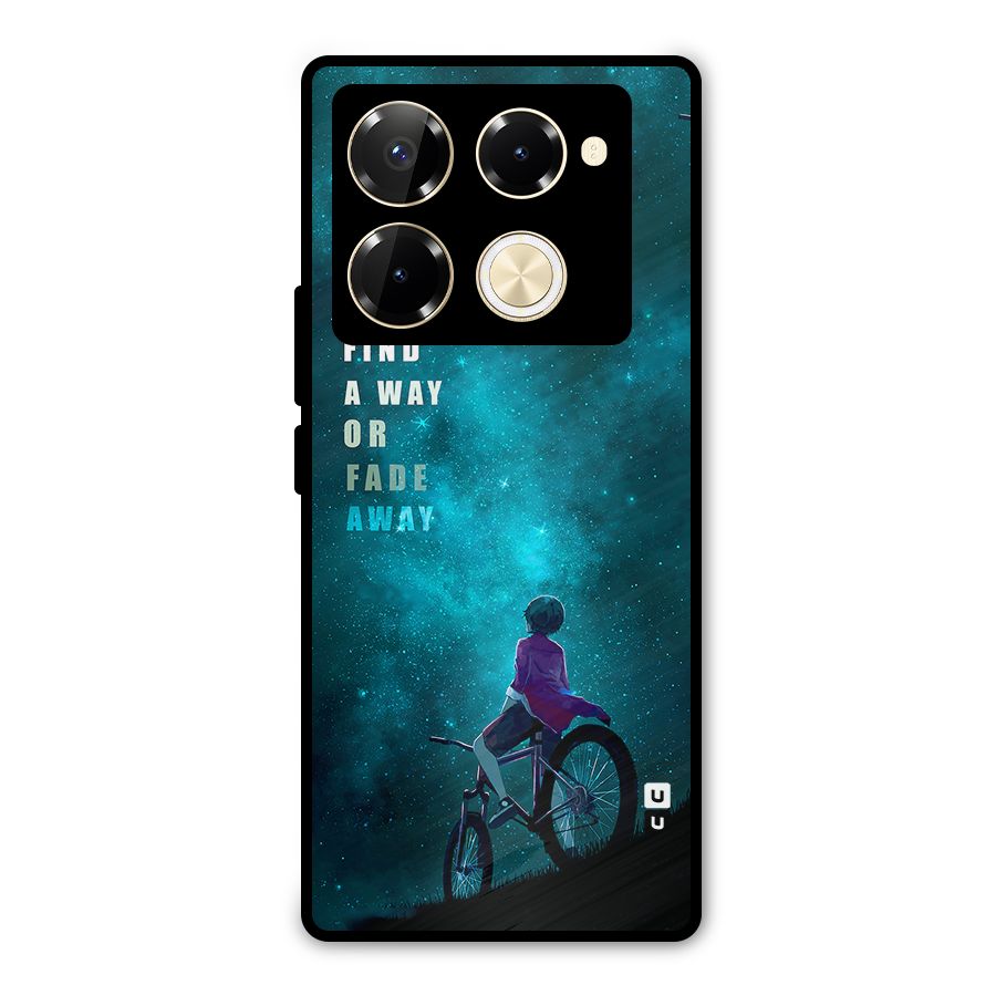 Find Your Way Metal Back Case for Infinix Note 40 Pro