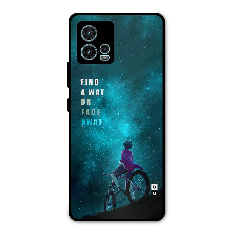 Find Your Way Metal Back Case for Moto G72