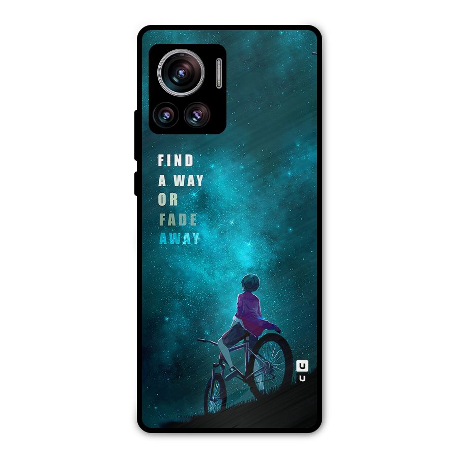 Find Your Way Metal Back Case for Motorola Edge 30 Ultra