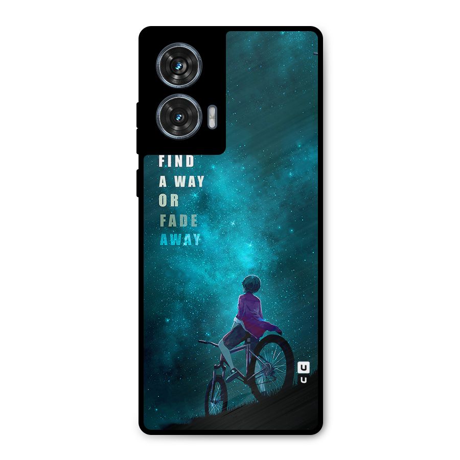 Find Your Way Metal Back Case for Motorola G96