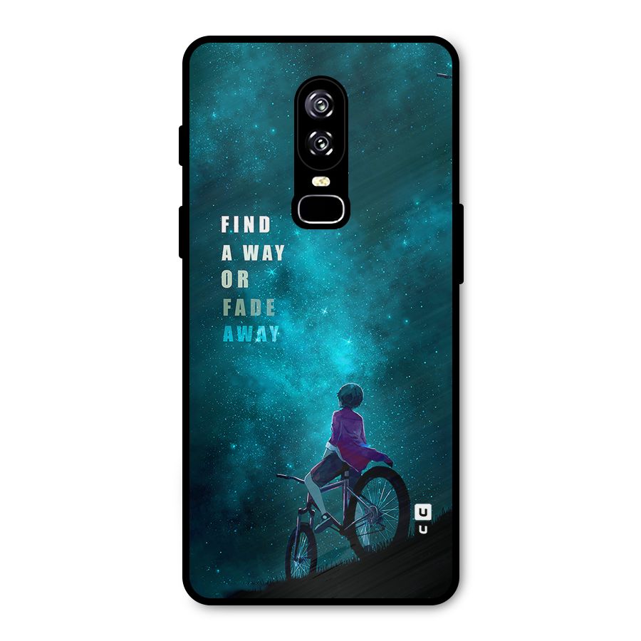 Find Your Way Metal Back Case for OnePlus 6