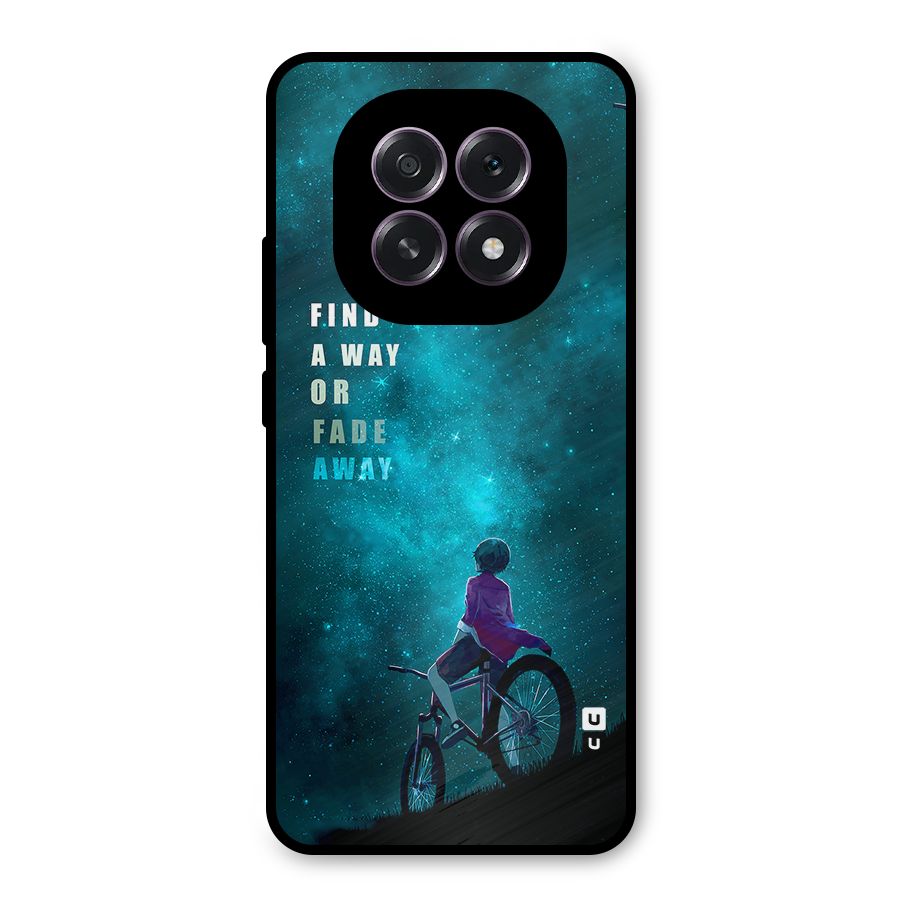 Find Your Way Metal Back Case for Oppo F29