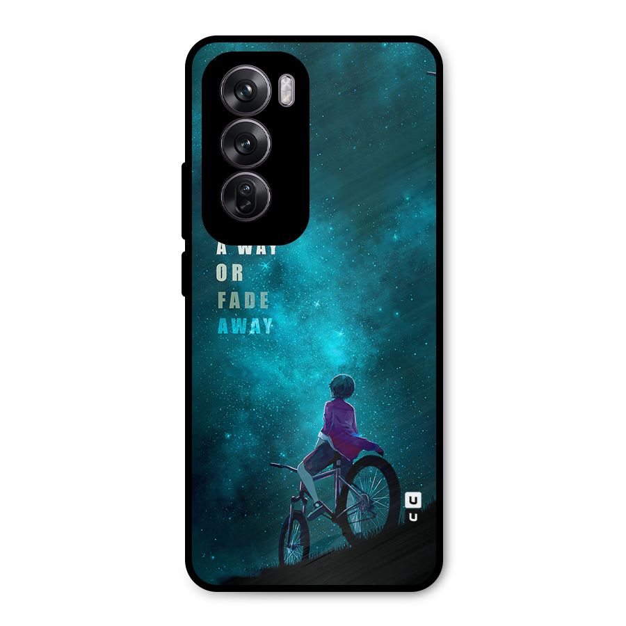 Find Your Way Metal Back Case for Oppo Reno12 Pro
