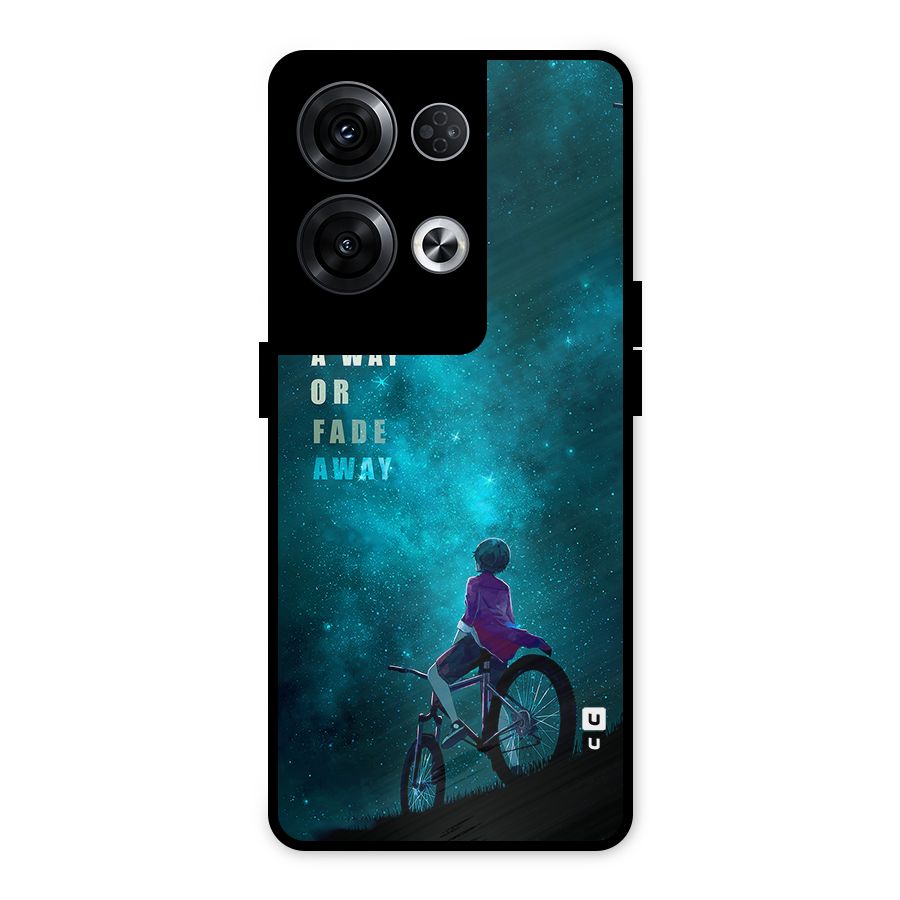 Find Your Way Metal Back Case for Oppo Reno8 Pro 5G