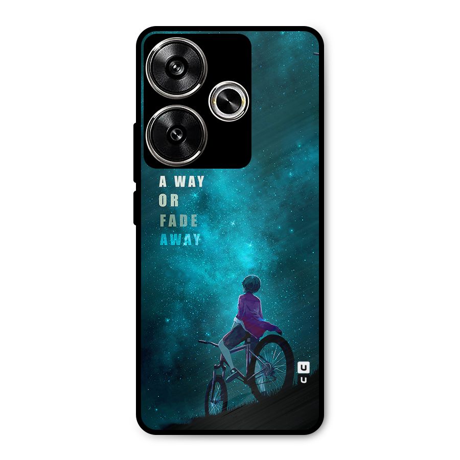 Find Your Way Metal Back Case for Poco F6