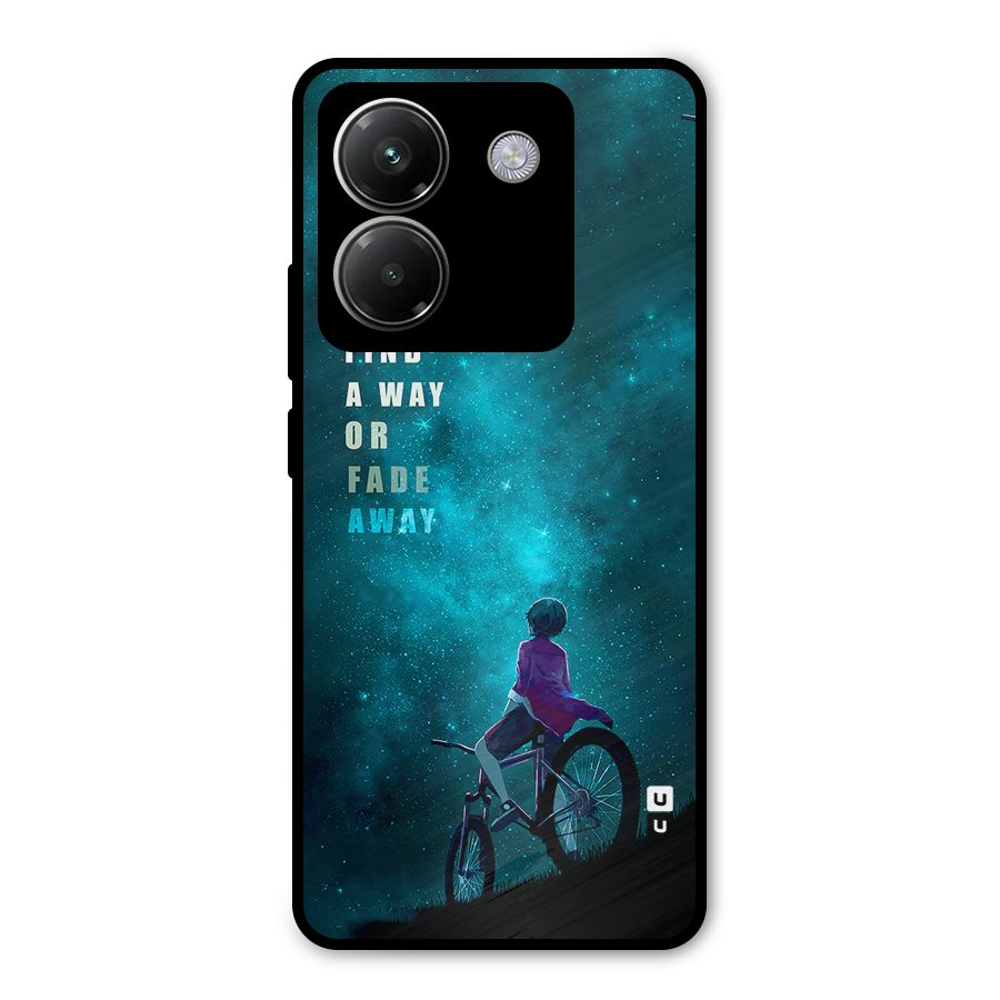 Find Your Way Metal Back Case for Poco M7 Pro 5G