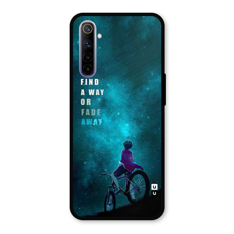 Find Your Way Metal Back Case for Realme 6