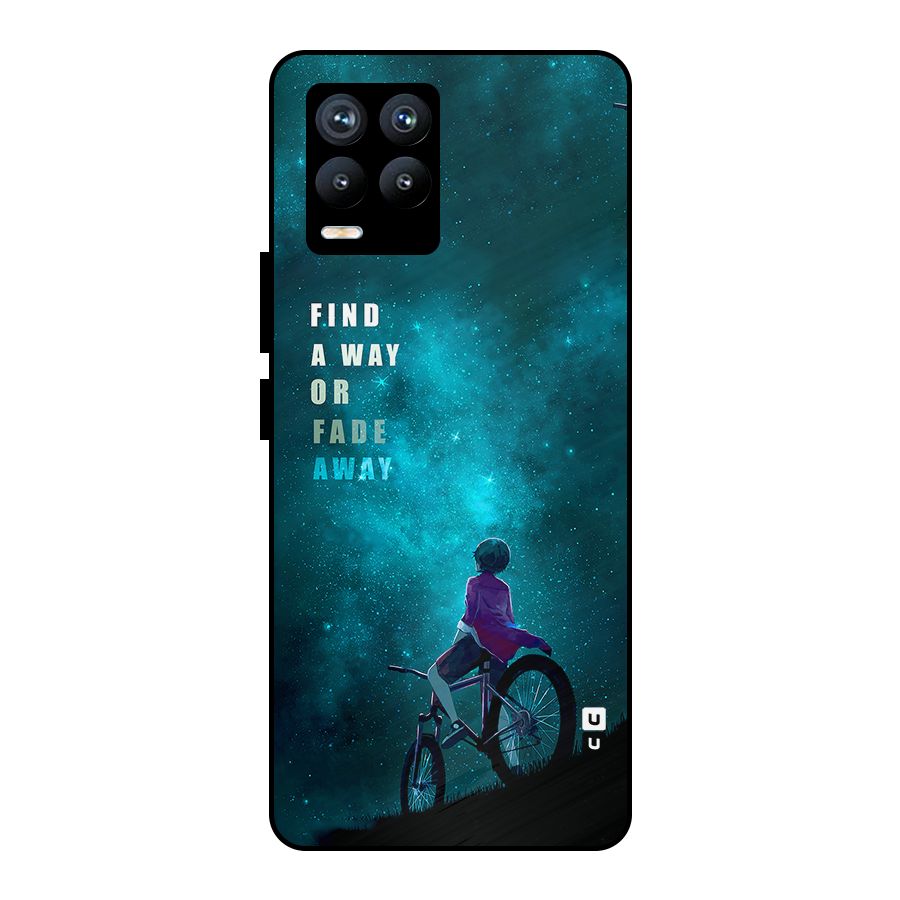 Find Your Way Metal Back Case for Realme 8 Pro