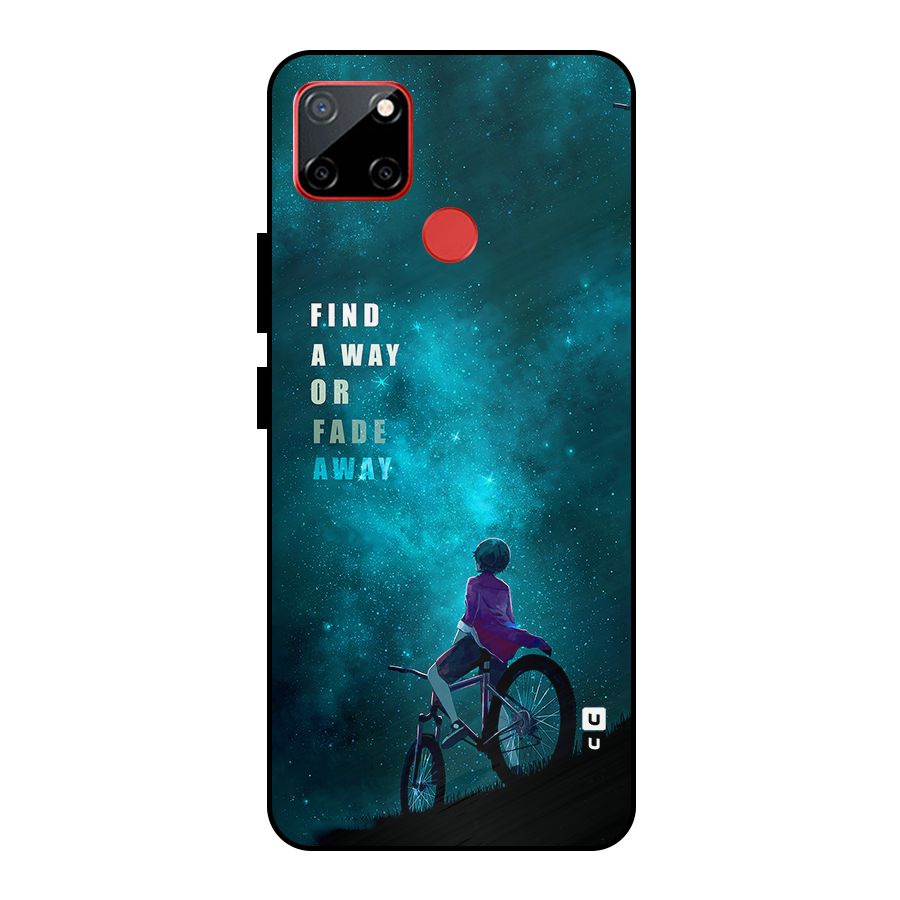 Find Your Way Metal Back Case for Realme C12