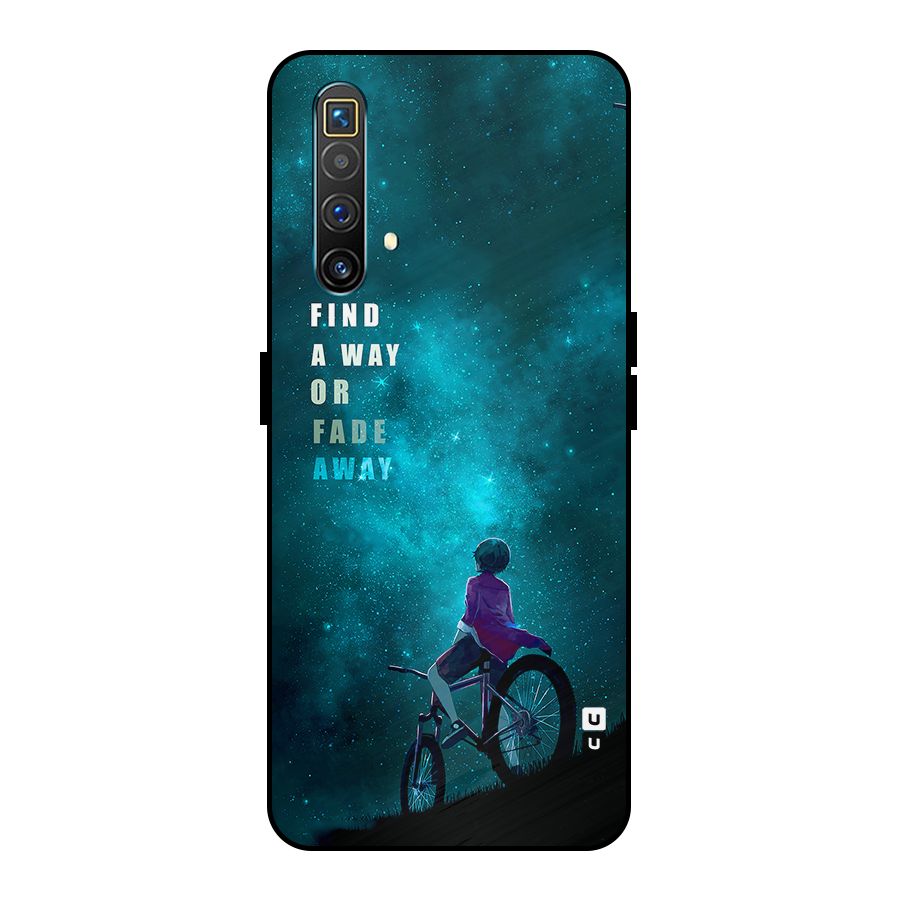 Find Your Way Metal Back Case for Realme X3