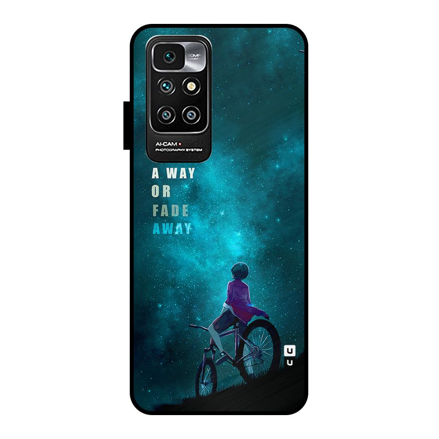 Find Your Way Metal Back Case for Redmi 10 Prime