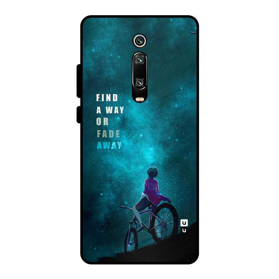 Find Your Way Metal Back Case for Redmi K20 Pro
